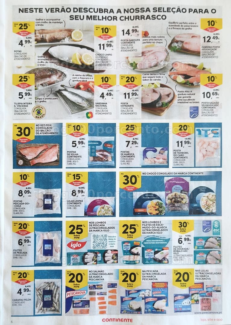 Antevisão Folheto CONTINENTE Promoções de 7 a 13 julho
